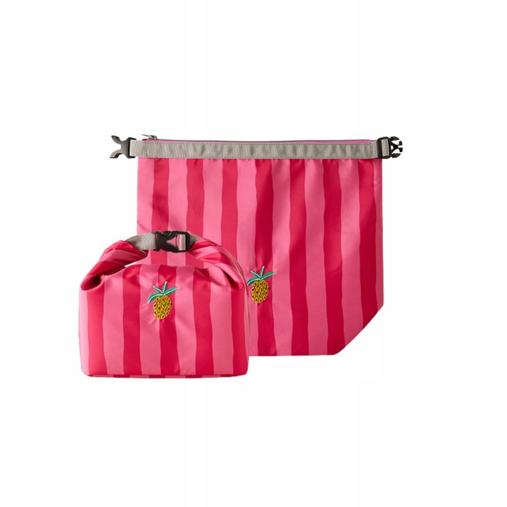 Mideer HUGZ Ananász Party hűtőtáska, 19L, 33x24,5x24,5cm, vízálló, színes design
