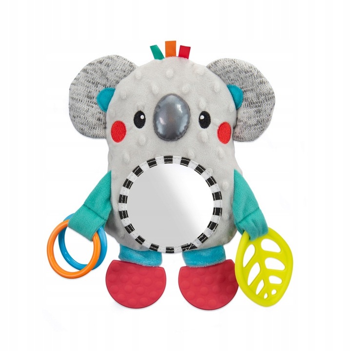 Jucarie pentru carucior, Sassy, Koala, 6x30,5x29cm, 0m+