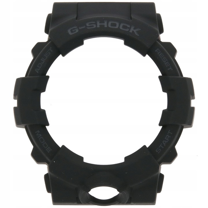 Eredeti Casio GBA-800 lünetta, műanyag, fekete, 48x55x12mm