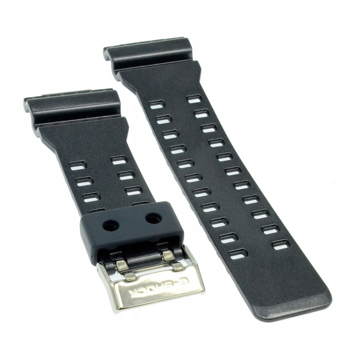 Каишка за часовник CASIO G-8900SH-2, пластмаса, сива, 75x130мм