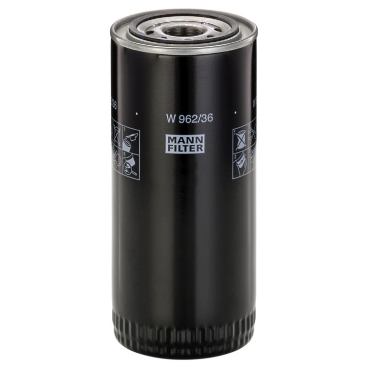 Olajszűrő Mann-Filter W 962/36, 210x93mm, 2,5bar