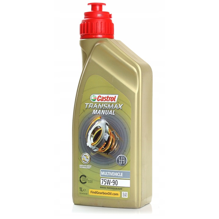 Castrol Transmax Manual 75W90 sebességváltó olaj, 1L, API GL-4, kézi sebességváltóhoz