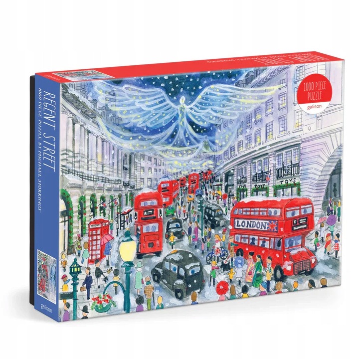 Пъзел Galison, Michael Storrings - Regent Street, 1000 елемента