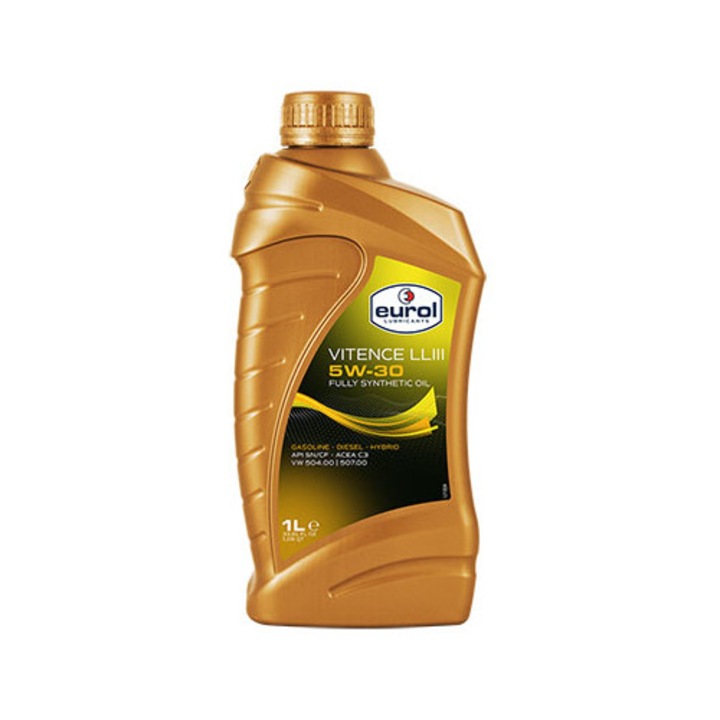 Ulei motor EUROL Vitence 5W-30 LL, 1L, 23.2x11.3x6.5cm