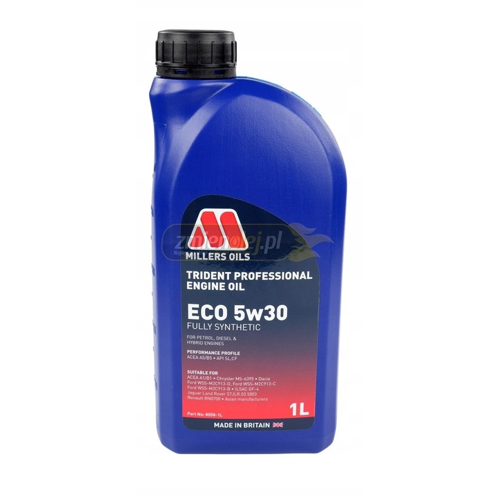 Ulei motor Millers Oils 5W30, multicolor, 1L