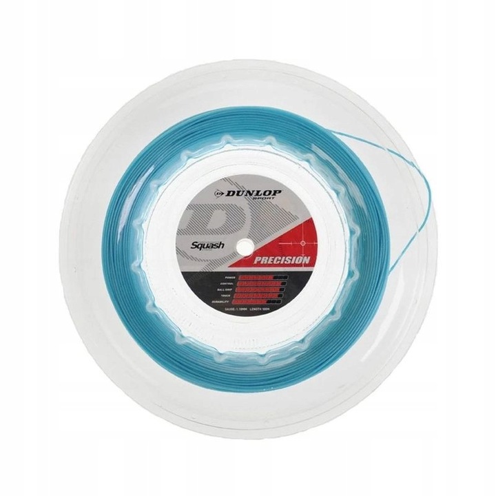 Dunlop Precision squash húr, 1,18mm, 100m, kék
