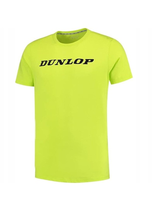 Tricou copii Dunlop Essential, bumbac, maneca scurta, malibu blue, pentru baieti
