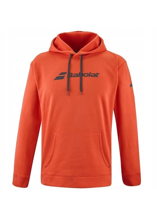 Hanorac sport copii, BabolaT, model Exercise Hood Sweat, culoare rosie, fabricat din material confortabil, 164 CM