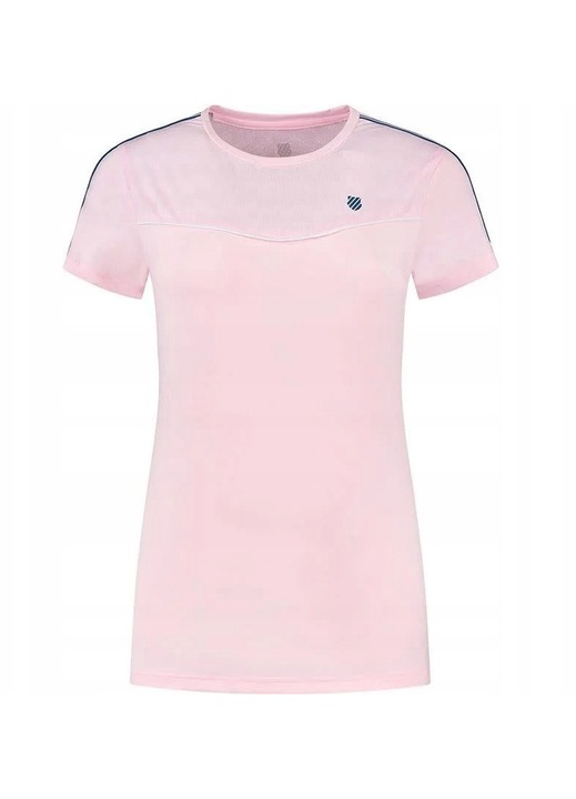 Tricou dama K-Swiss, model TAC Hypercourt, roz, material mesh