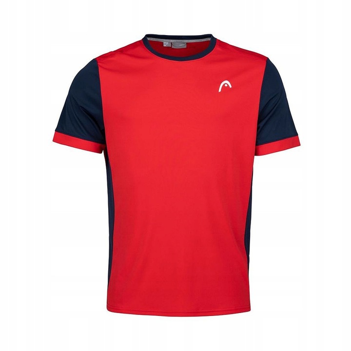 Tricou sport barbati Head Davies, respirabilitate ridicata, rosu, poliester