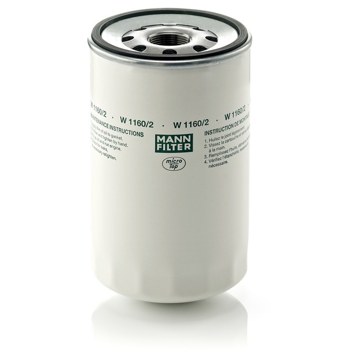MANN-FILTER W1160/2 olajszűrő, külső átmérő 108mm, magasság 178mm