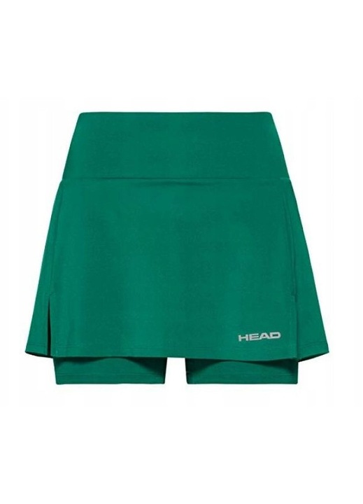 Fusta sport dama HEAD Club Basic, verde, poliester