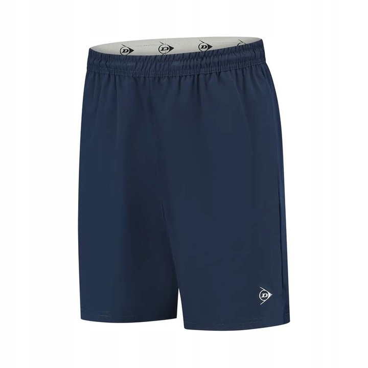 Pantaloni scurti sport Dunlop Club, poliester, set de 2 bucatifwqfwq, Bleumarin