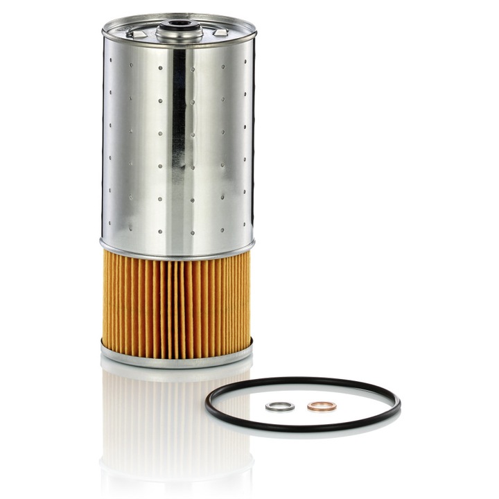 Mann-Filter PF 1055/1 olajszűrő, külső átmérő 90mm, belső átmérő 24mm, magasság 196mm