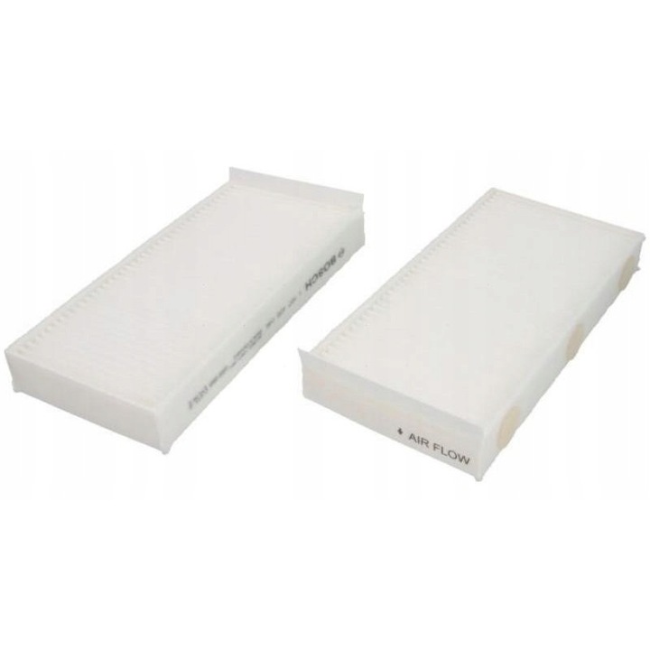 Bosch utastérszűrő, 2 darabos készlet, magasság 32mm, hosszúság 233mm, szélesség 114,5mm