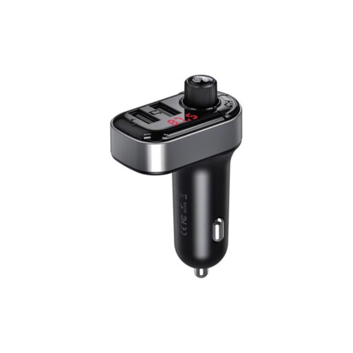Modulator MP3 Smart cu functie handsfree auto Bluetooth si incarcator auto 3.1A Cod: XO-BCC10