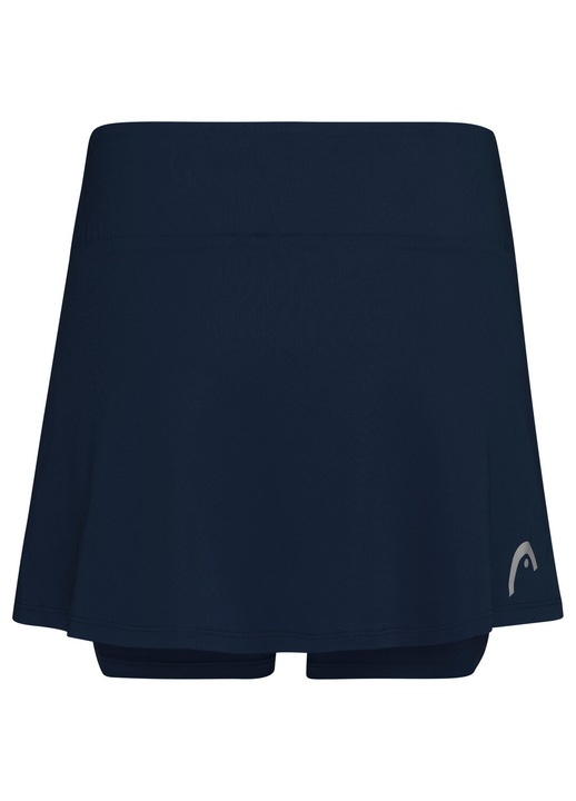 Fusta sport dama HEAD CLUB BASIC SKORT, bleumarin, materidwqfwqdal elastic, Bleumarin