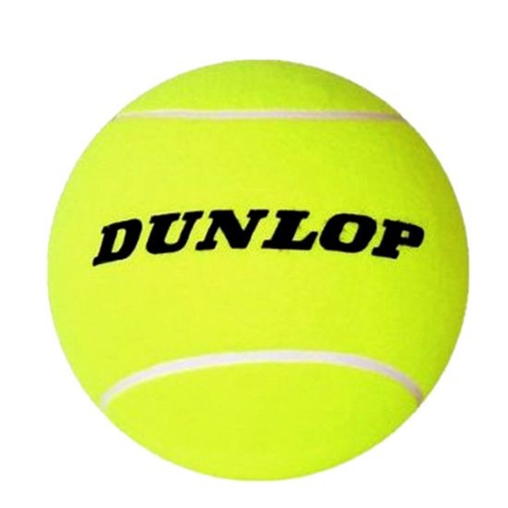 Dunlop Jumbo 5'' autogram labda, sárga, 1 db-os készlet.