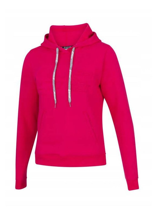 Hanorac sport dama, BabolaT, model Exercise Hood Sweat, rosu trandafiriu