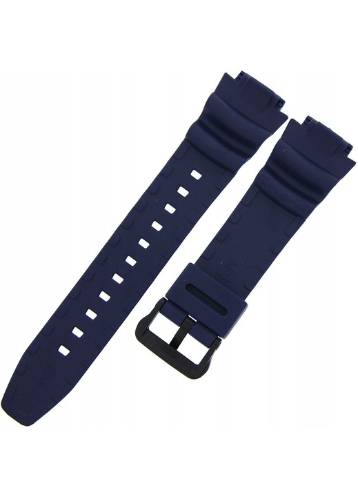 CASIO 10515884 szíj, gránát, 25x130mm, fekete csattal szettben