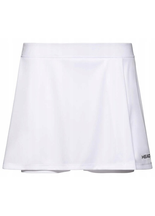 Fusta sportiva dama Head Easy Court, alb, material poliester, croiala moderna