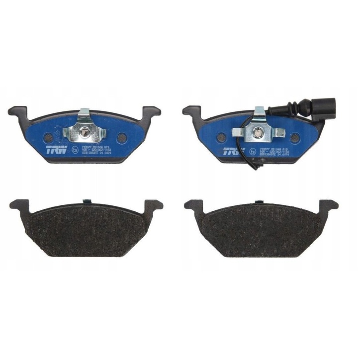 TRW GDB1386BTE fékbetét készlet, 19.8x146x54.7mm, hibrid járművekhez