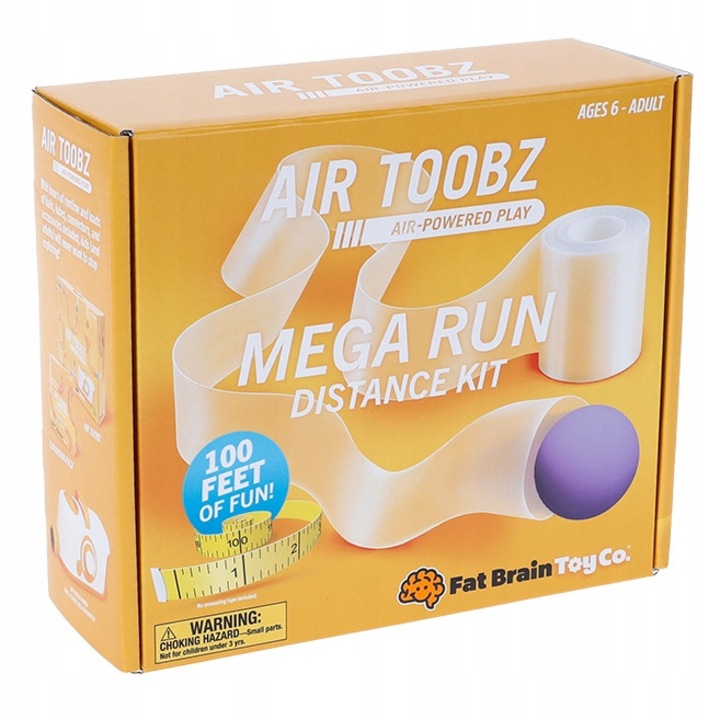 Suflanta de bile Air Toobz, Fat Brain Toys, jucarie interactiva, multicolor, 1 set