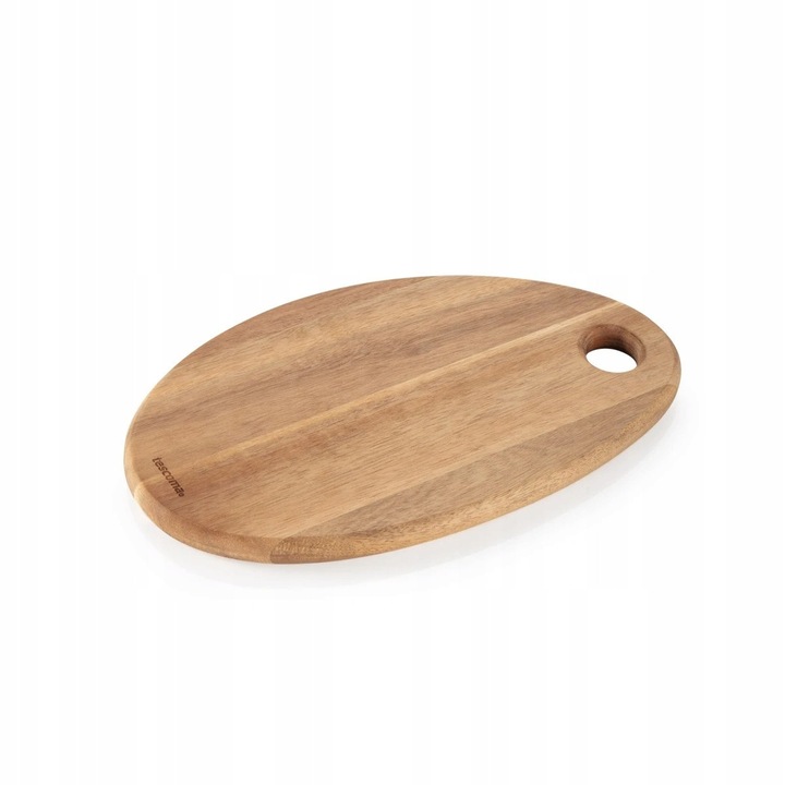 Овална дъска за сервиране и рязане FEELWOOD, 27x18см, акациево дърво