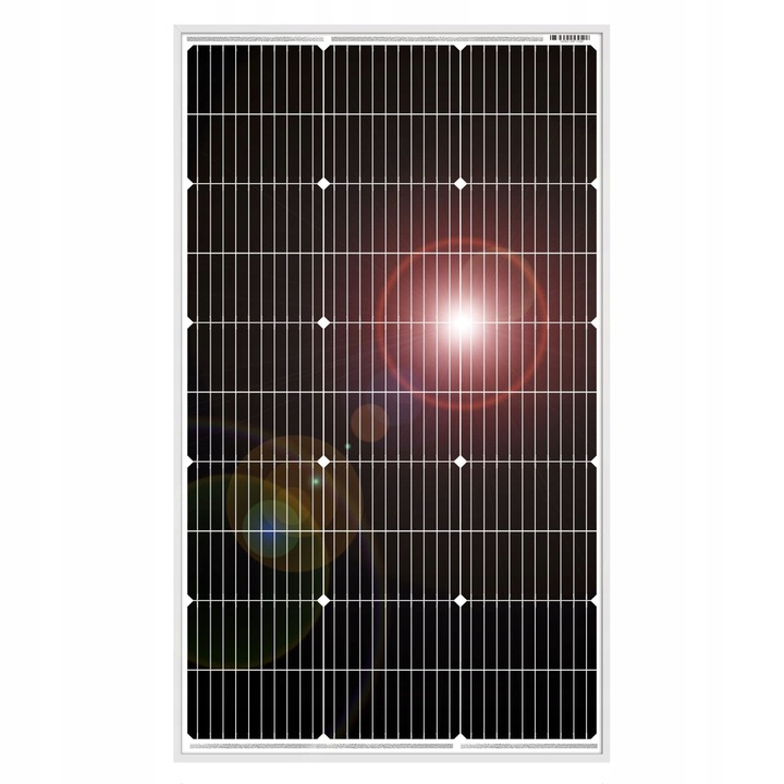 Panel solar monokristalin Dokio 100W, 12V, pentru camping, rezistent la intemperii, dimensiuni 100x67cm, set 2 bucati
