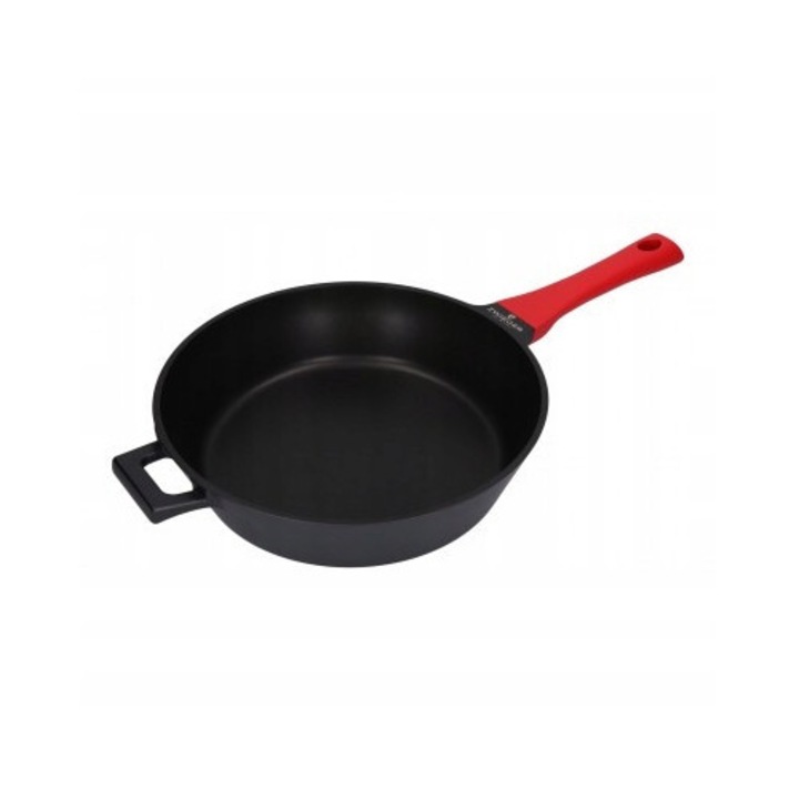 Zwieger Obsidian serpenyőkészlet 20, 24, 28 cm, öntött alumínium, fekete, Greblon tapadásmentes bevonat