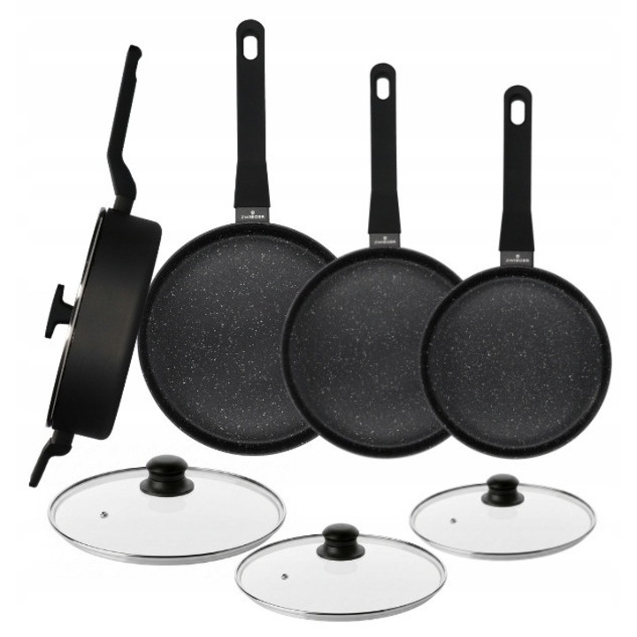 Set tigai Zwieger Veron, 3 tigai traditionale, tigai adanca, 3 capace