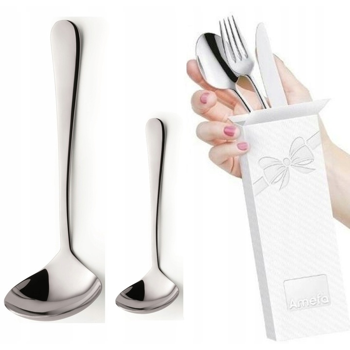 Set 2 x Sacute Amefa 1410 Austin, inox, 25x18cm, hipoalergenice