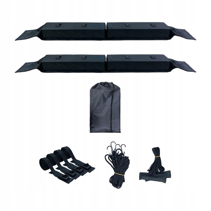Set de tampoane moi pentru portbagaj, 60kg, set pentru caiac si placa de surf, dimensiuni universale