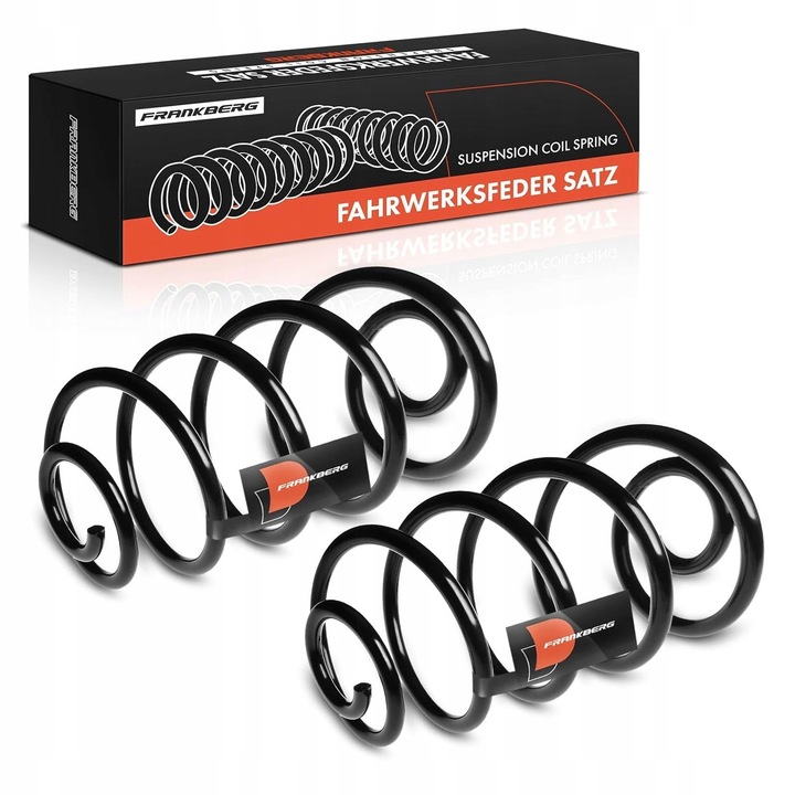 Rugó felfüggesztés készlet 2 darab, Frankberg, Opel Astra H, 296mm, 11.8mm x 142mm