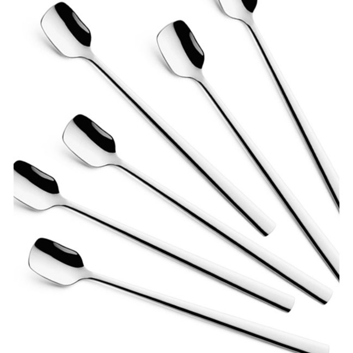 Set 12 lingurite latte Amefa Bliss 20,3 cm inox 18/0