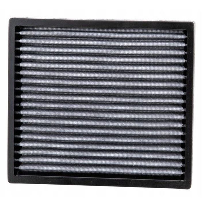 K&N VF2000 belső szűrő Lexus, Pontiac, Scion, Subaru, Toyota modellekhez, 215x194x29mm, fekete