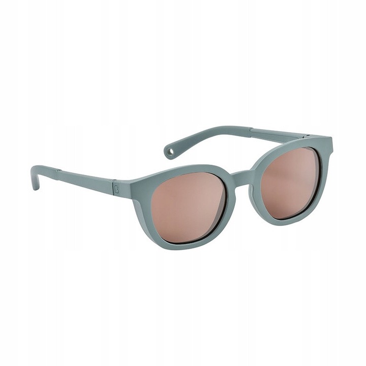 Gyermek napszemüveg, BEABA, Bright, Smokey green, 2-4 év, UV 400, tokkal