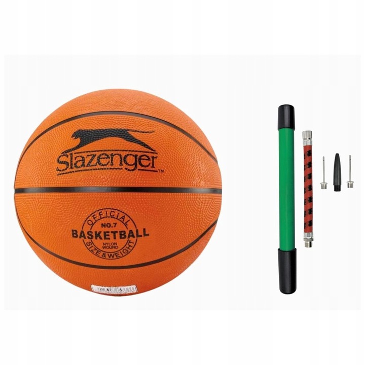 SLAZENGER kosárlabda + SPOKEY pumpa