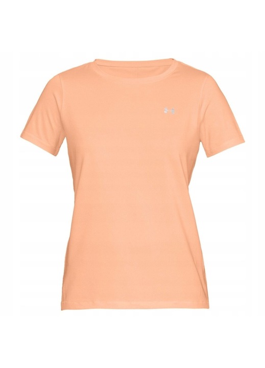 Tricou dama Under Armour, portocaliu, scurt, material elastic