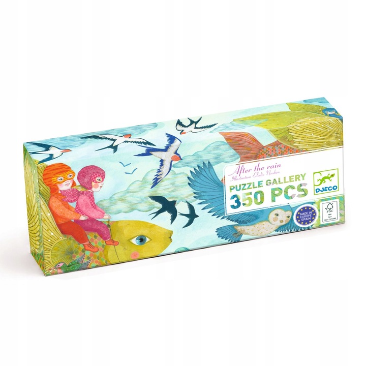 Puzzle Djeco GALLERY - PO DESZCZU, 350 elemente