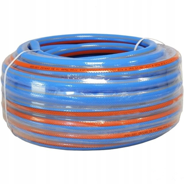 Furtun gradinarit 4-stratificat Khayner Garden Blue Plus 3/4", 20m