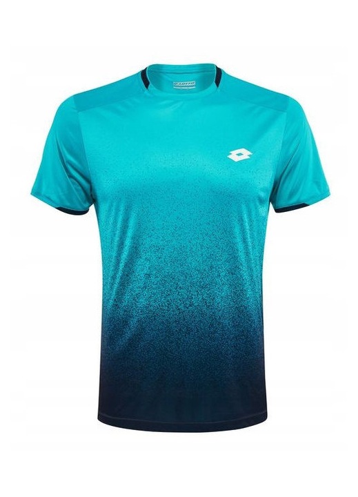 Tricou sport copii Lotto Tennis Tech, usor, albastru, poliester