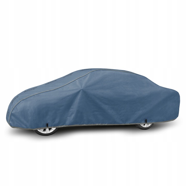 Védőponyva Audi A8 D4-hez, vízálló, 4 rétegű, méretei 500-535x125-136cm, komplett szett tárolóhuzattal