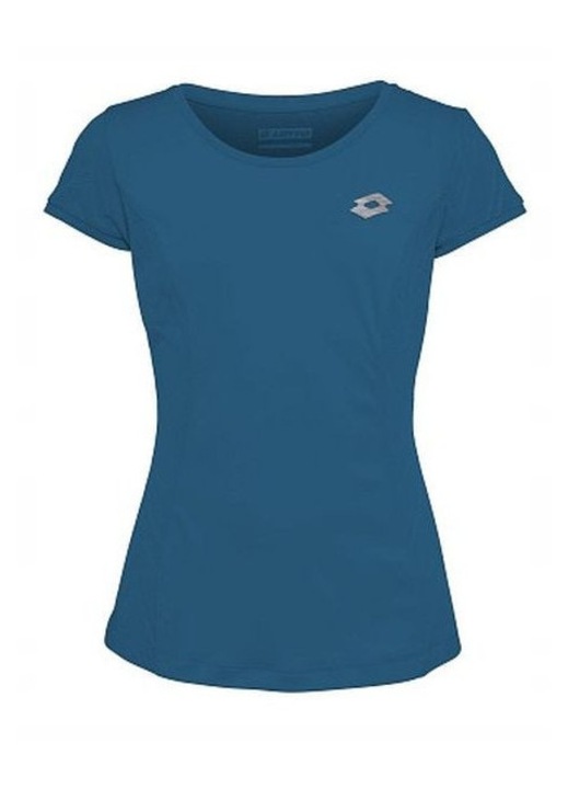 Tricou sport copii, Lotto Nixia IV, respirabil, verde, poliester, pentru fete