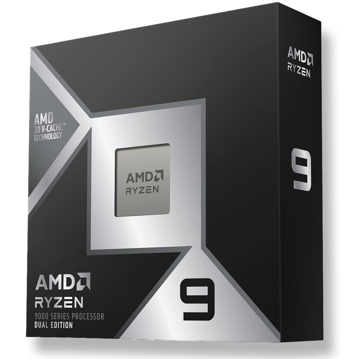 Procesor AMD Ryzen™ 9 9950X3D2, 22MB, 4.3/5.6GHz Boost, Socket AM5, Radeon Graphics