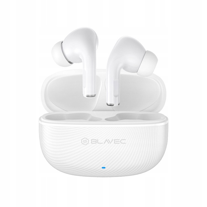 Blavec TWS BW-02 Carbon vezeték nélküli fülhallgató, Bluetooth 5.4, HIFI, modern design, 3.5-4 óra üzemidő