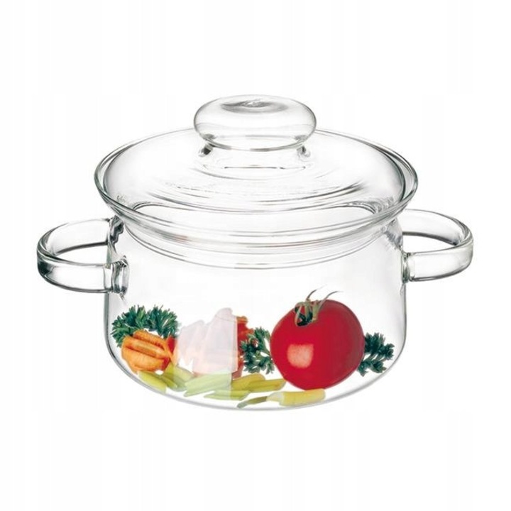 SIMAX Nyko 1,5l hőálló edény, átlátszó, tűzhelyre és sütőbe