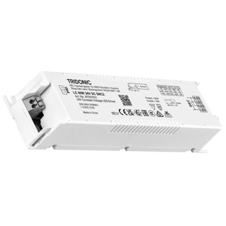 Kanlux CV LC 60W 24V, 12V DC, 220-240V AC tápegység, 184g