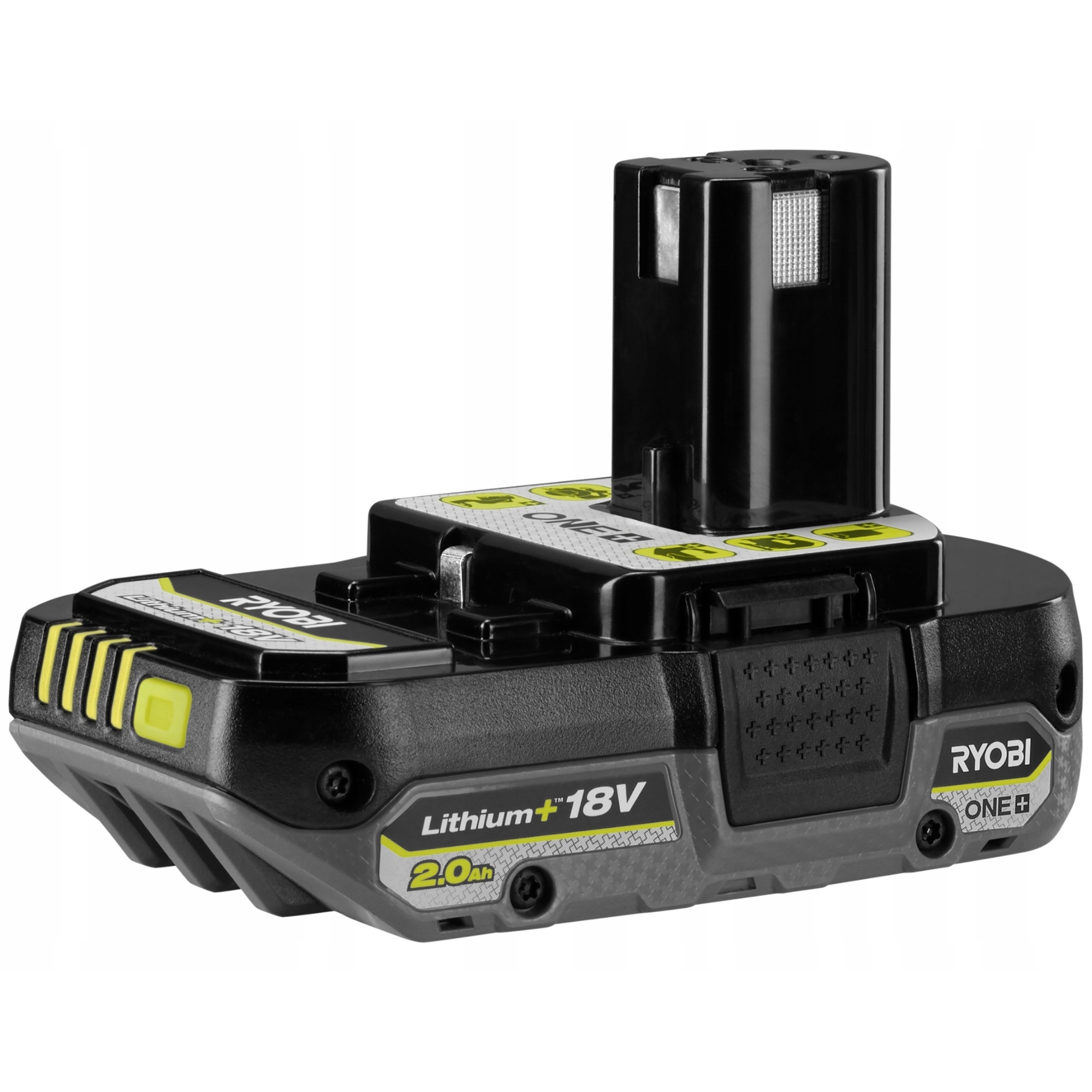 Aspirator manual Ryobi ONE+ 18V, set cu acumulator litiu-ion 2,0Ah, 600ml, 1100l/min