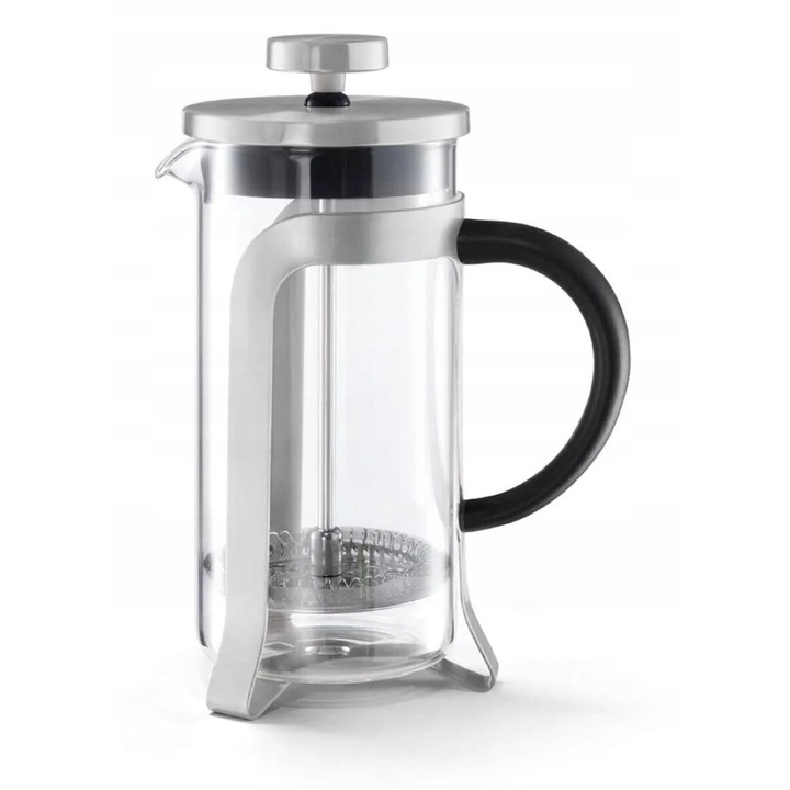Кафеварка Tchibo French Press, 300 мл, прозрачна, черна